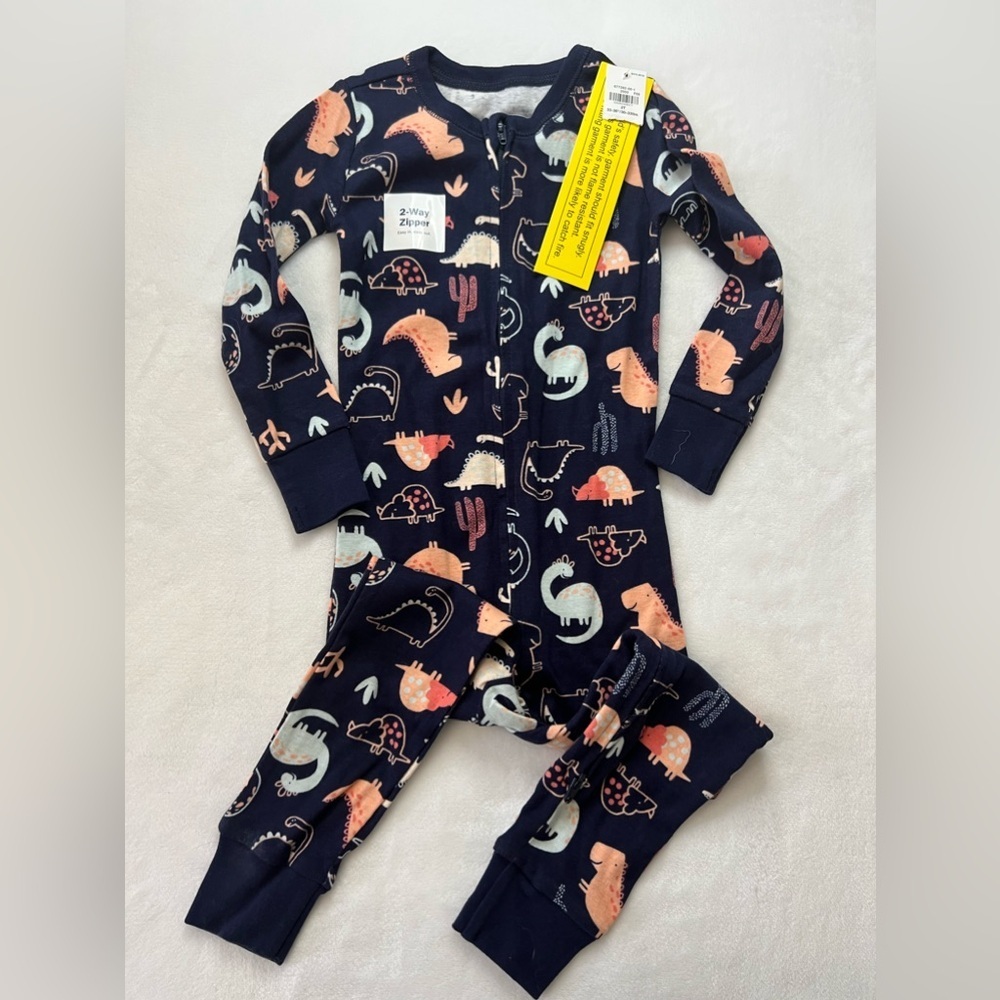 Old Navy Toddler Zip Pajamas - Picture 1 of 3